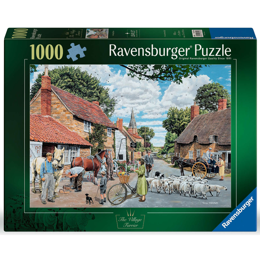 Ravensburger Puzzle 1000 Piece The Village Farrier