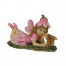 Flower Garden Fairy With Squirrel Assorted
