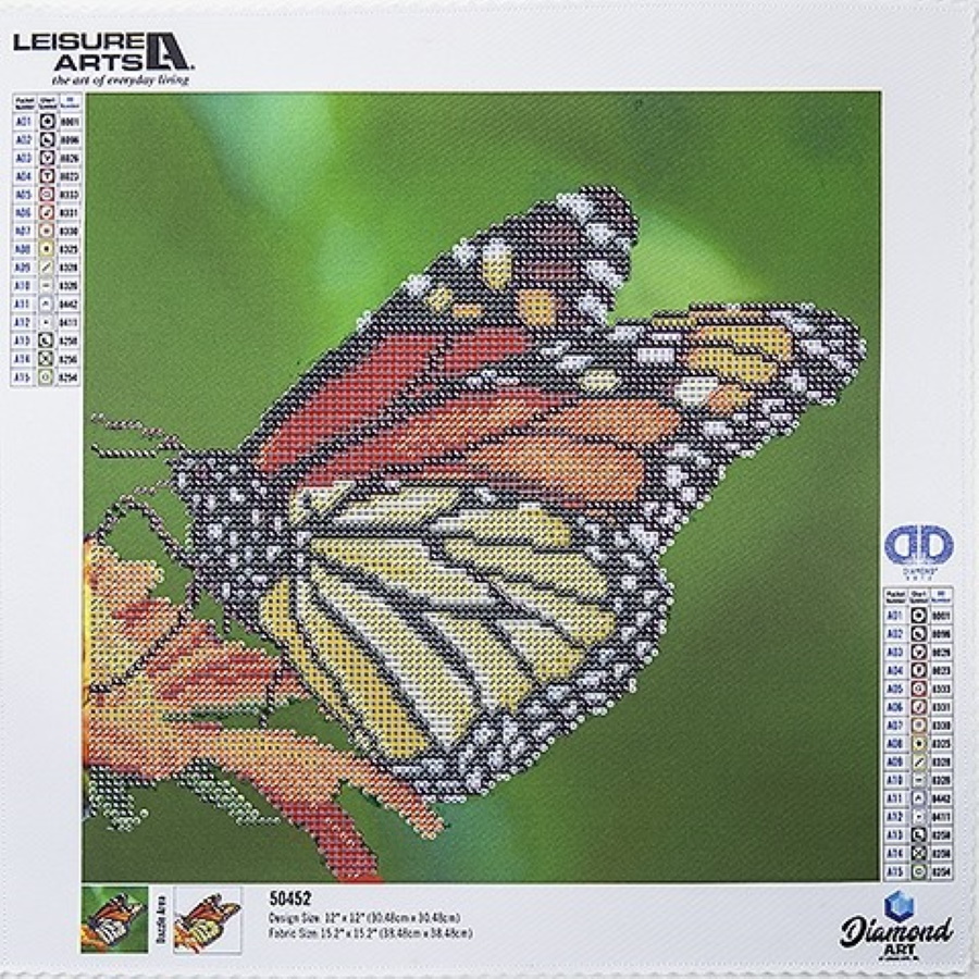 Diamond Dotz Monarch 30cm x 30cm