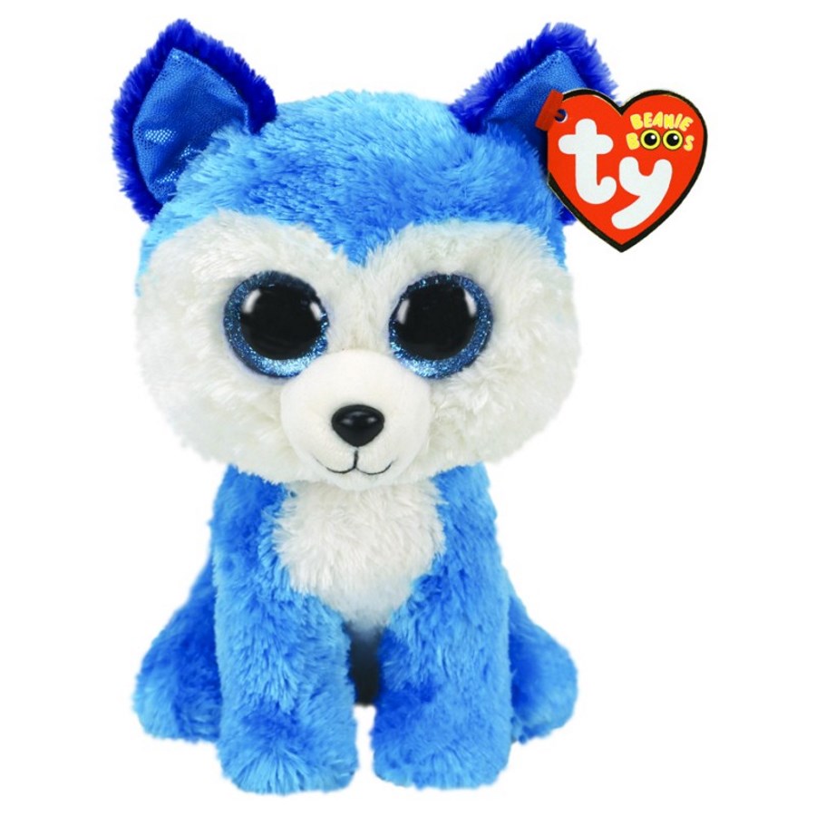 Ty Beanie Boos Regular Plush Prince Blue Husky