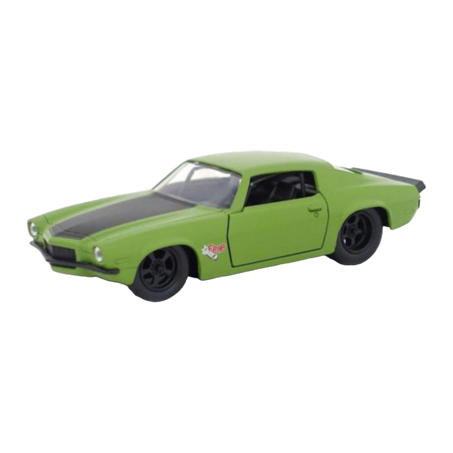 Jada Diecast 1:32 Fast & Furious 1973 Chevy Camaro