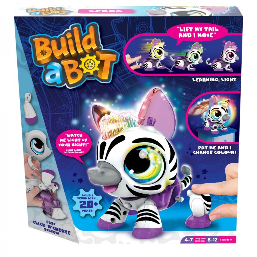 Build A Bot Light Zebra