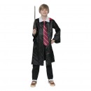 Kids Dress Up Set Wizard With Cape Tie & Wand