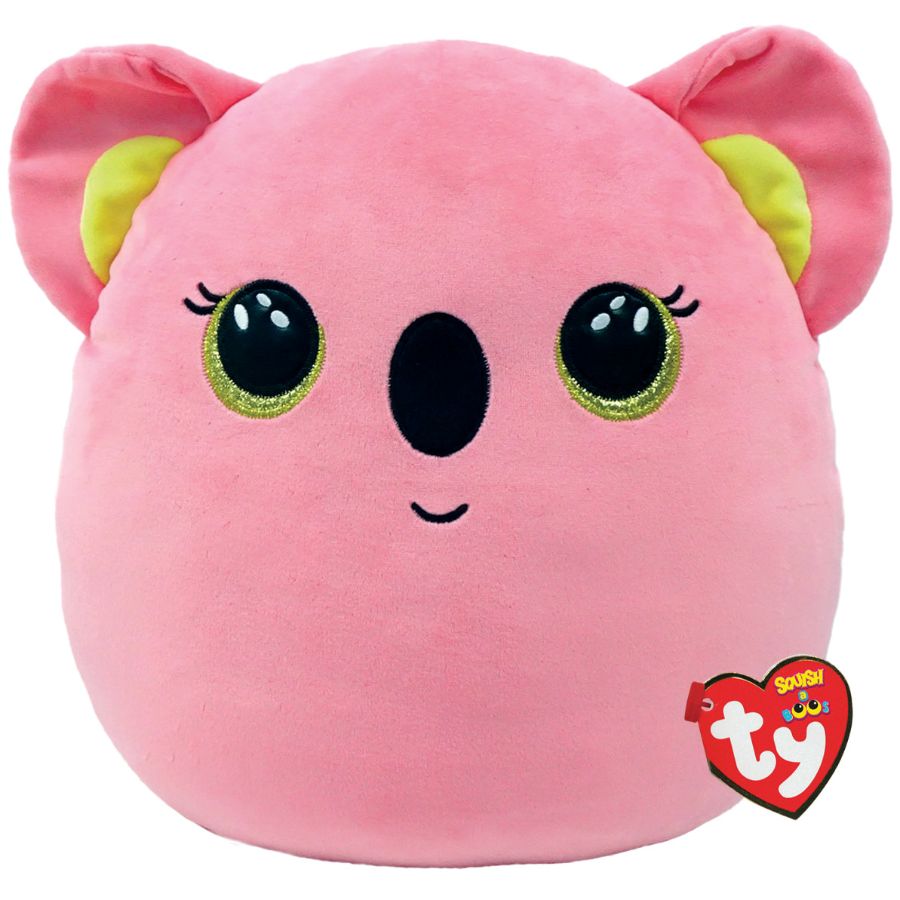 Beanie Boos Squish A Boo 14 Inch Poppy Koala Pink