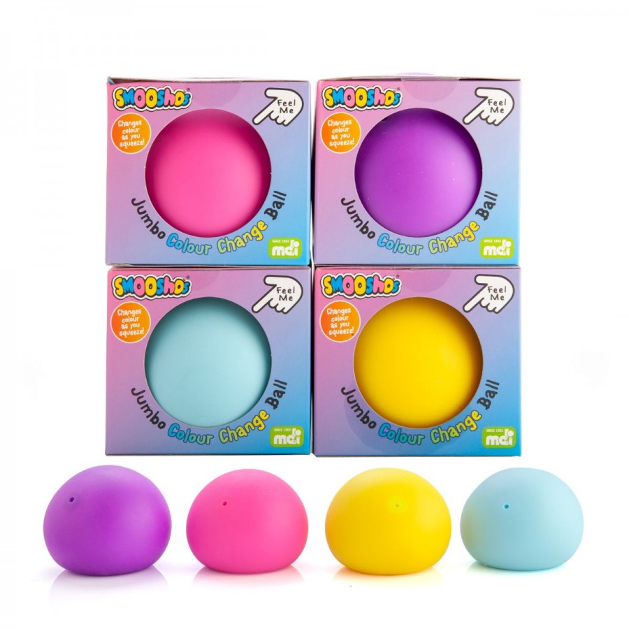 Smooshos Squishy Ball Jumbo Size Colour Change Assorted