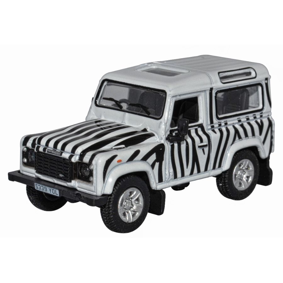 Oxford Diecast 1:76 Safari Land Rover Defender 90