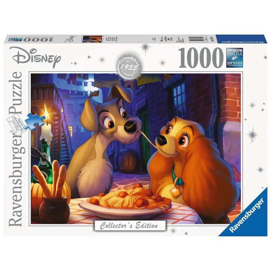 Ravensburger Puzzle Disney 1000 Piece Lady & Tramp Moments