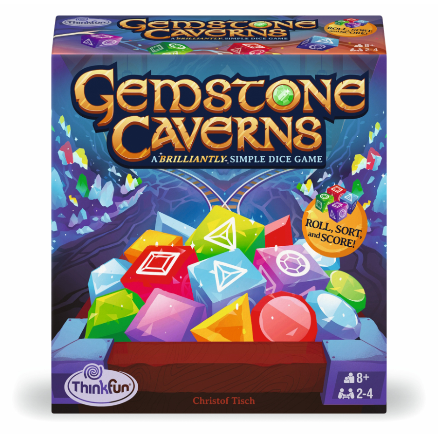 ThinkFun Gemstone Caverns Fantasy Dice Game