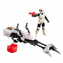 Star Wars 4 Inch Figure & Speederbike Assorted