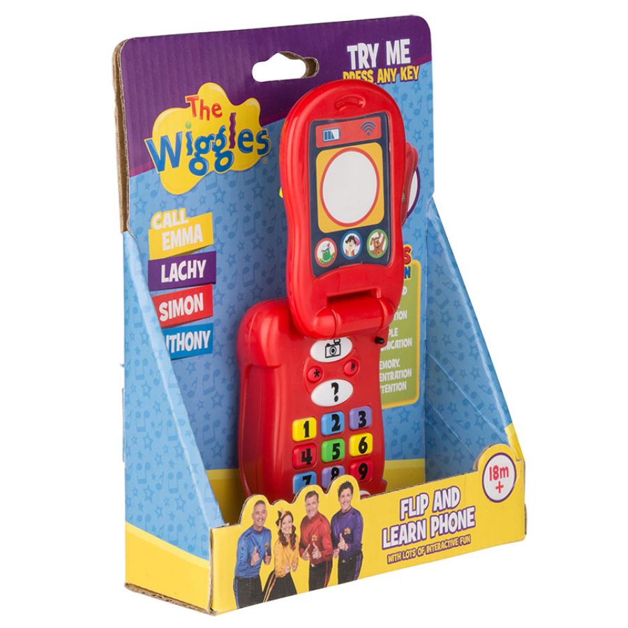 The Wiggles Flip & Learn Phone