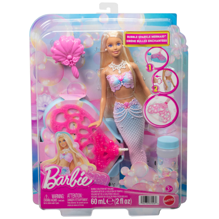 Barbie Fairytale Bubbletastic Mermaid Doll