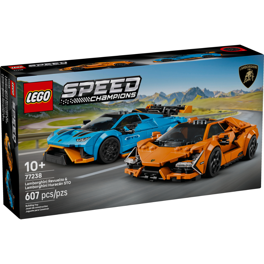 LEGO Speed Champions Lamborghini Revuelto & Huracan STO