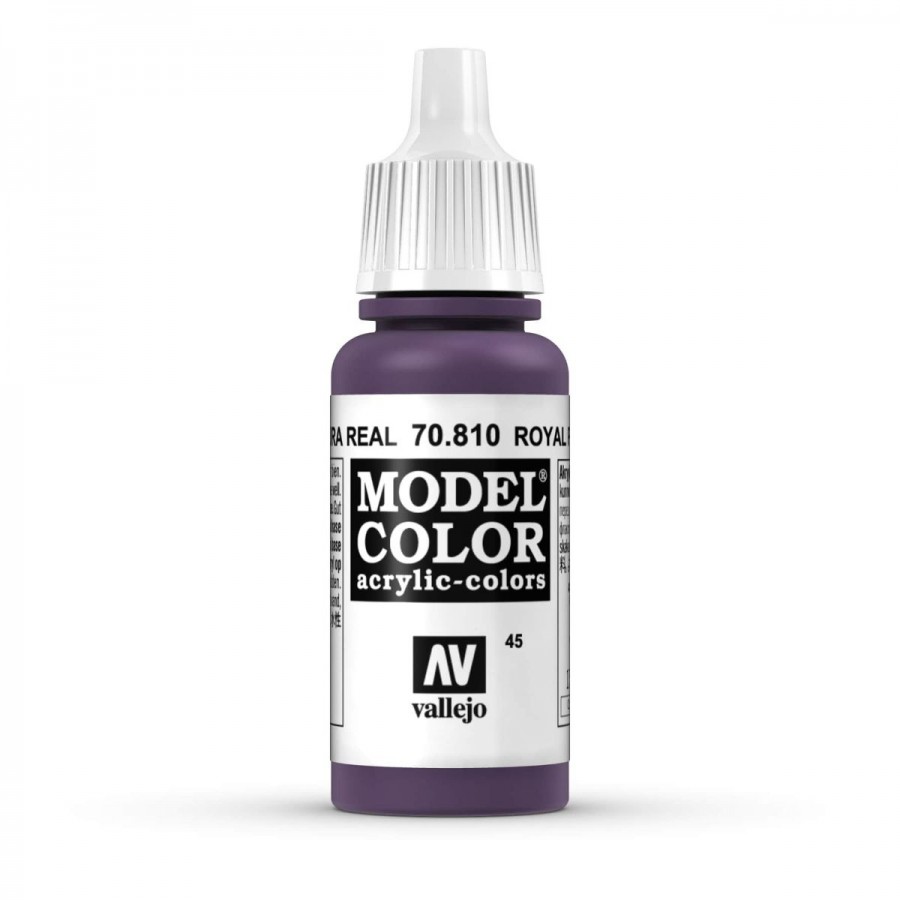 Vallejo Acrylic Paint Model Colour Royal Purple 17-18ml