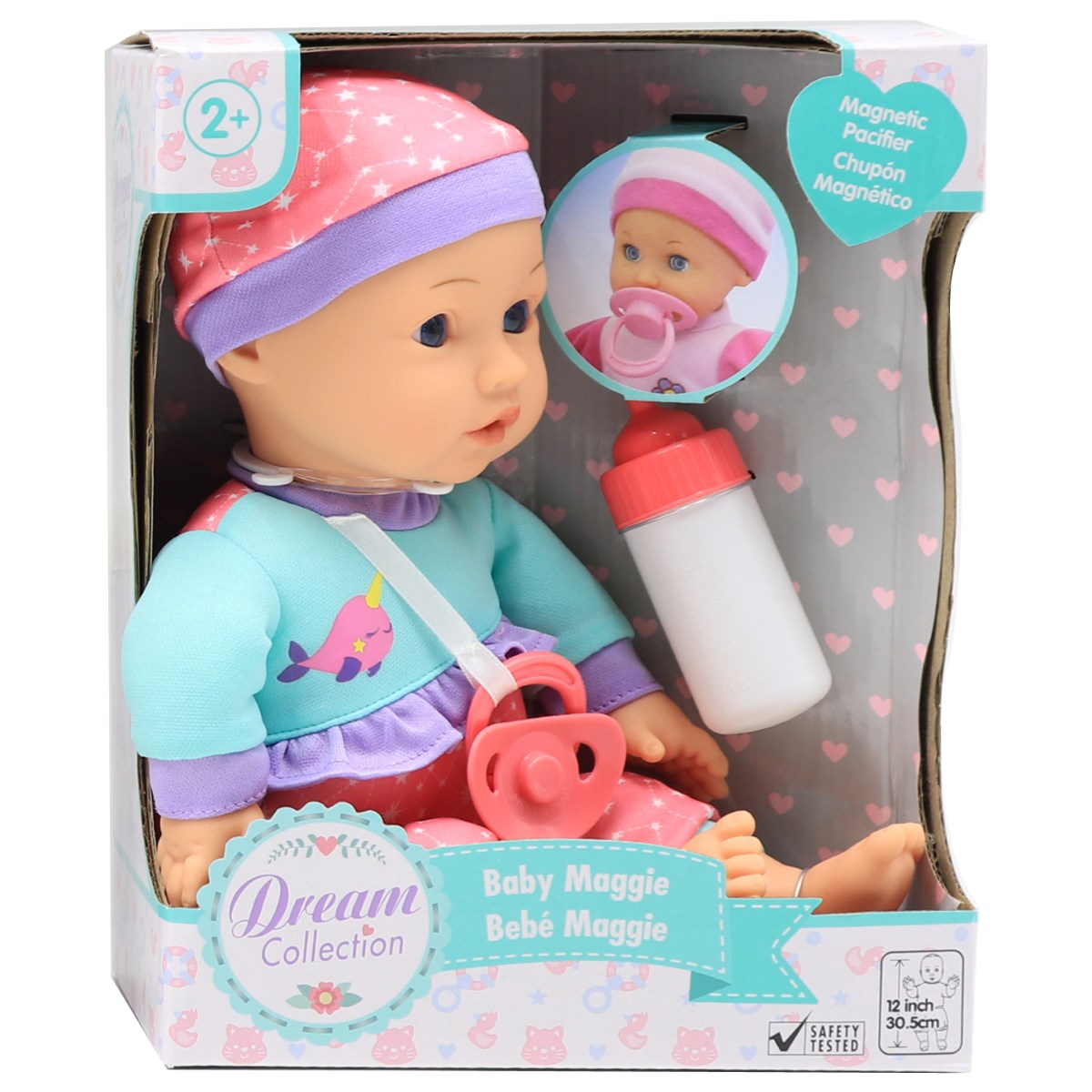 Dream Collection 12 Inch Baby Maggie Doll Assorted Dolls Pets Prams Accessories Casey s Toys