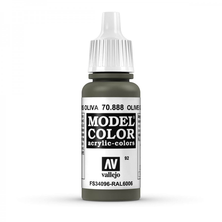 Vallejo Acrylic Paint Model Colour Olive Grey 17-18ml