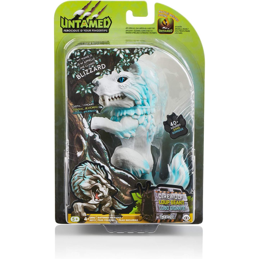 Fingerlings Untamed Blizzard Wolf