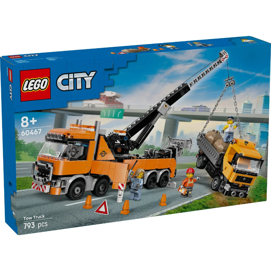 LEGO City Heavy Duty Recovery Tow Truck With Crane