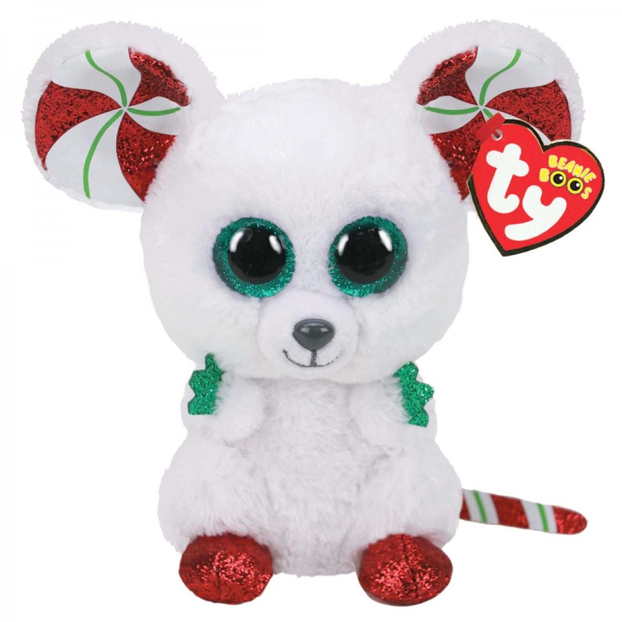 Beanie Boos Regular Plush Chimney Xmas Mouse