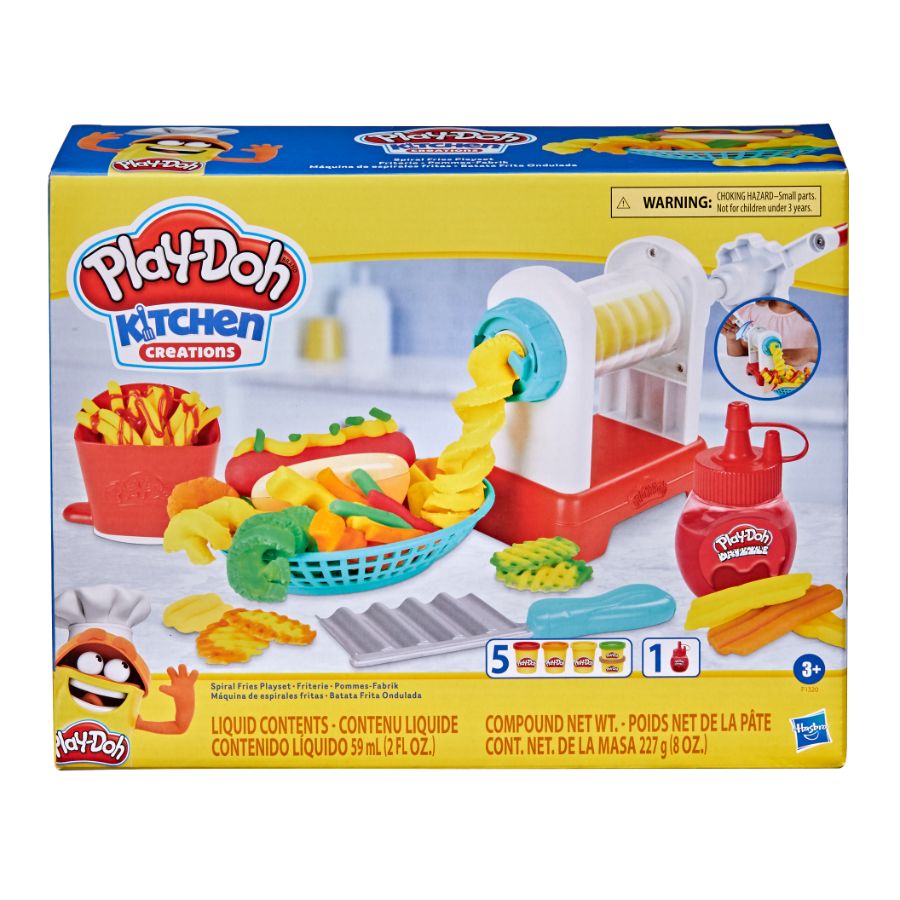 Playdoh Spiral Fries Playset