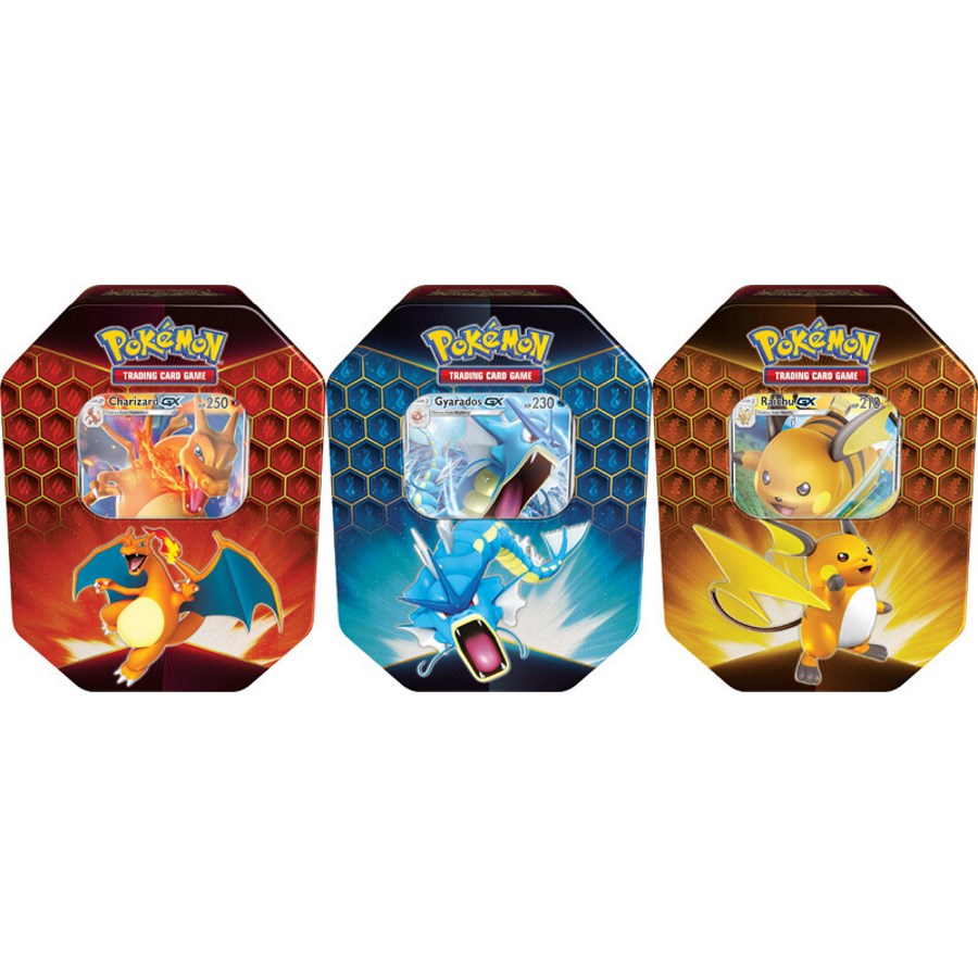 Pokemon TCG Hidden Fates Tin Assorted