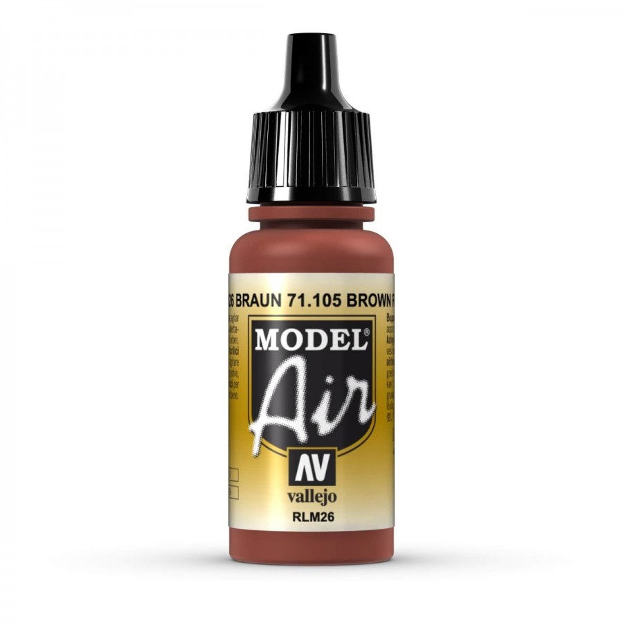 Vallejo Acrylic Paint Model Air Brown RLM26 17ml