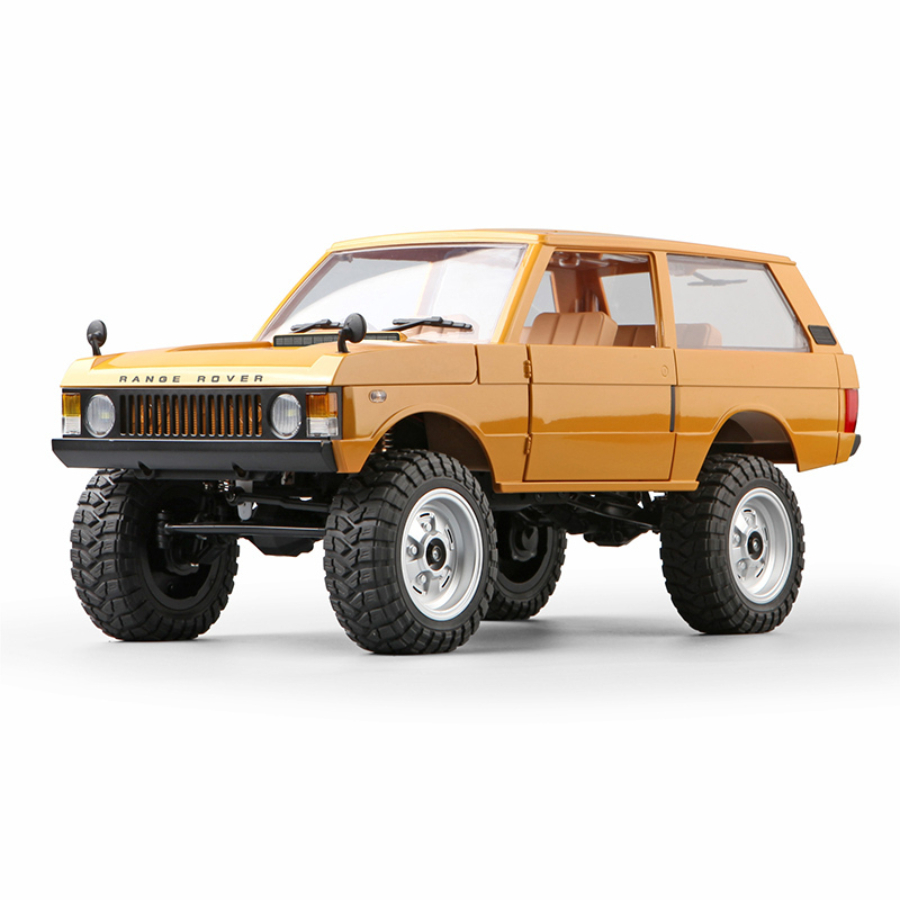MN Model Radio Control 1:12 Range Rover 4WD Crawler RTR Yellow