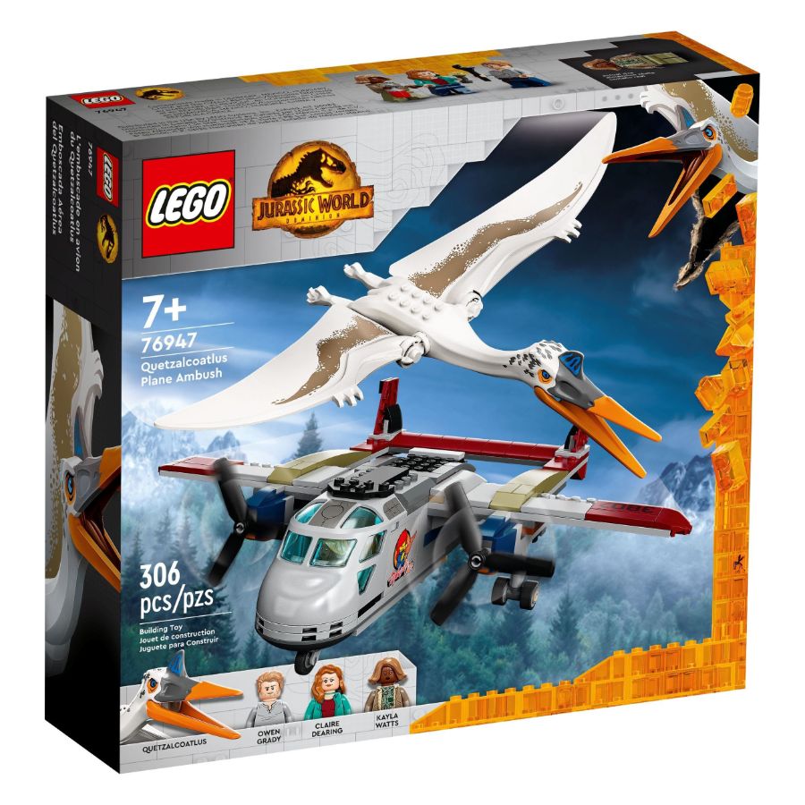 LEGO Jurassic World Dominion Quetzalcoatlus Plane Ambush