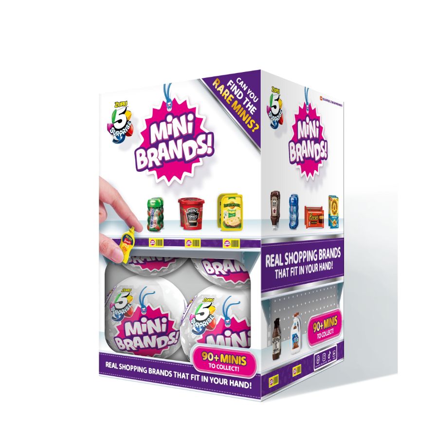 5 Surprise Mini Brands Series 1 Assorted