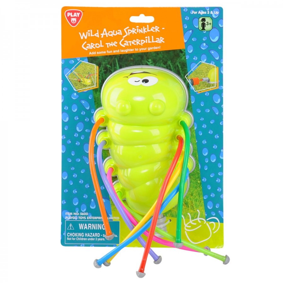 Wild Aqua Sprinkler Carol The Caterpillar