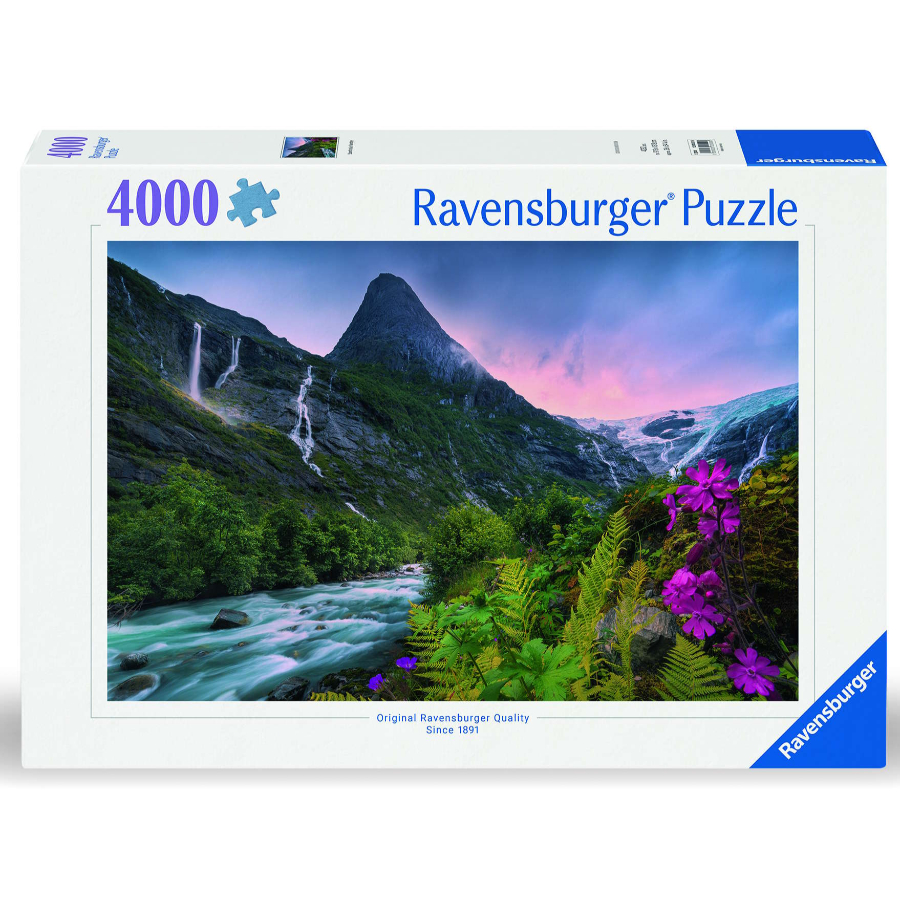 Ravensburger Puzzle 4000 Piece Stunning Mountain Vibes