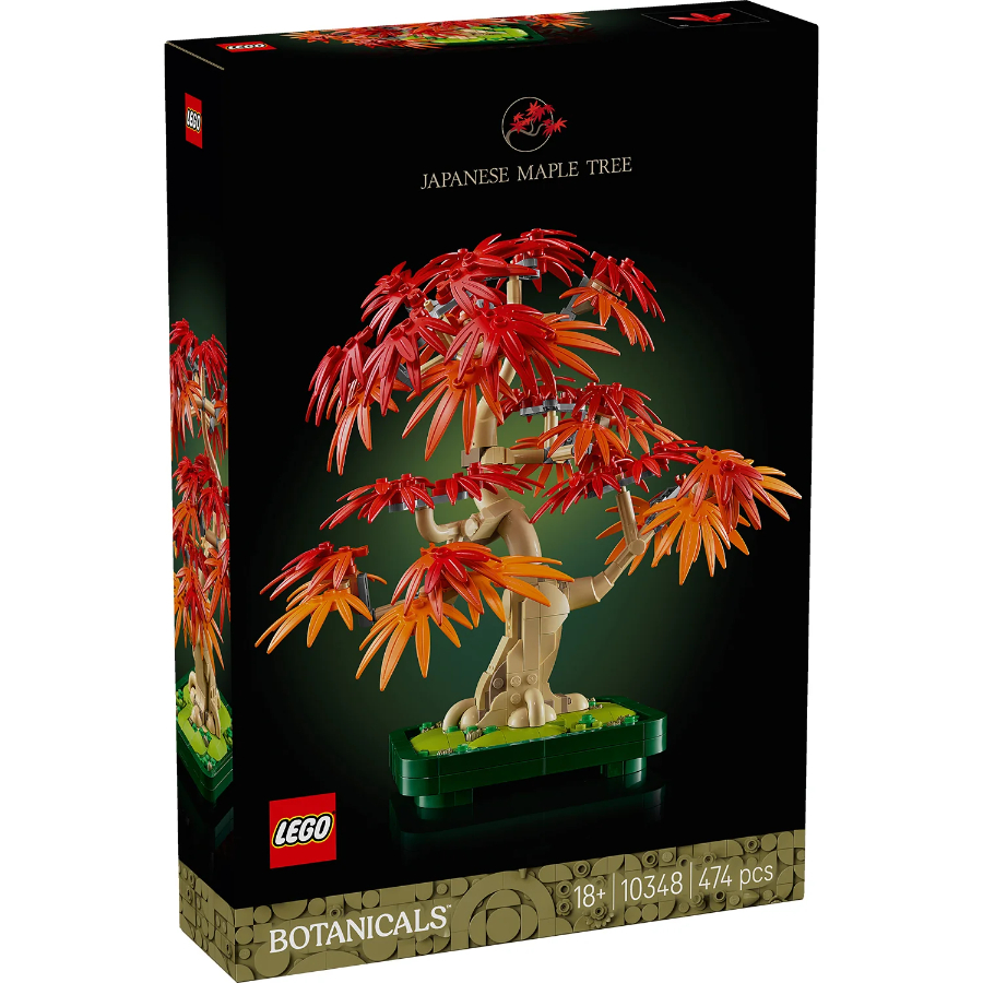LEGO Icons Botanicals Japanese Red Maple Bonsai Tree