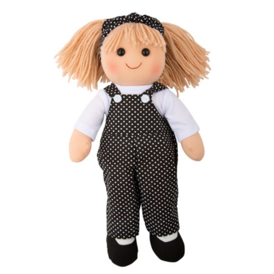 Rag Doll Black Jumpsuit