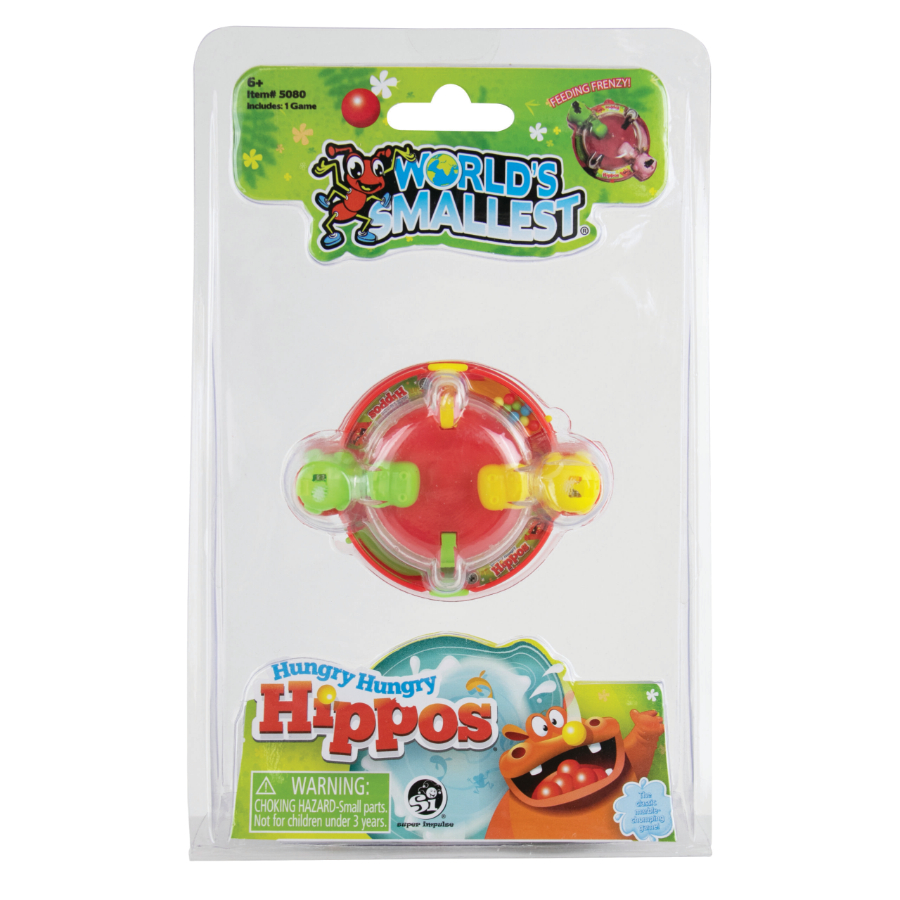 Worlds Smallest Hungry Hippos & Jenga Assorted