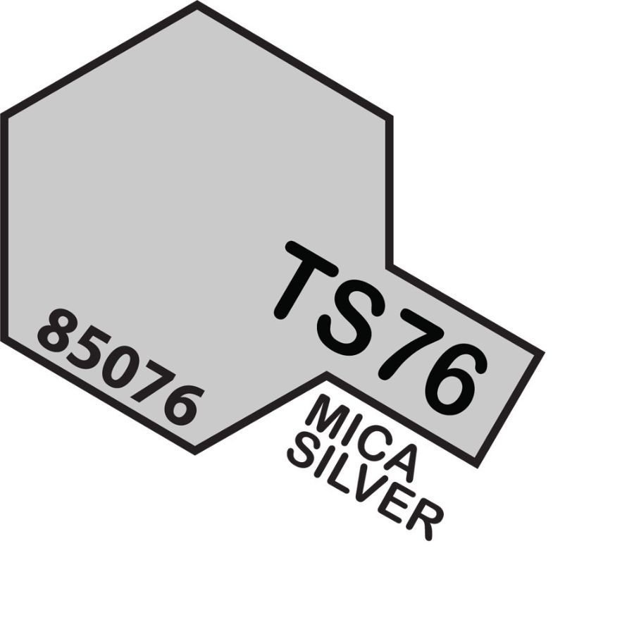 Tamiya Spray Paint TS76 Mica Silver