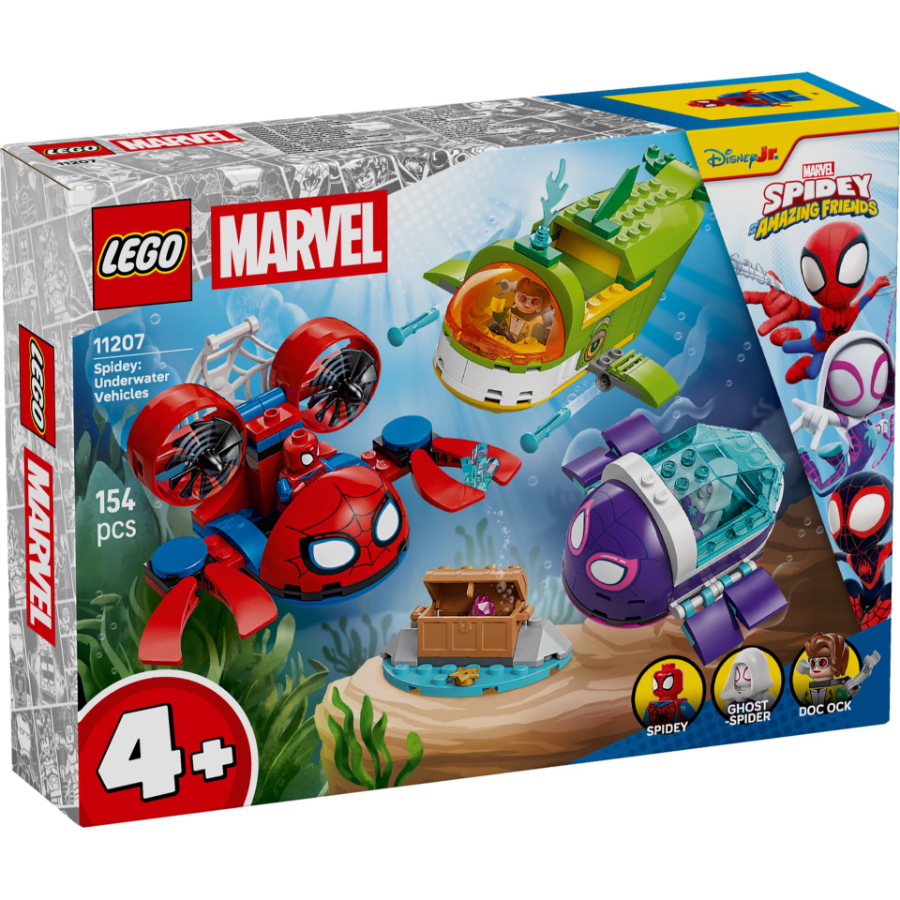 LEGO Spidey & His Amazing Friends Underwater Vehicles