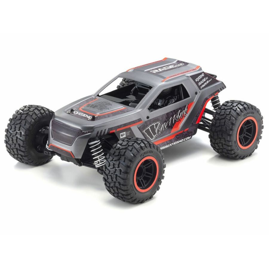 Kyosho Radio Control 1:10 Rage 2.0 4WD Fazer Truck Red RTR