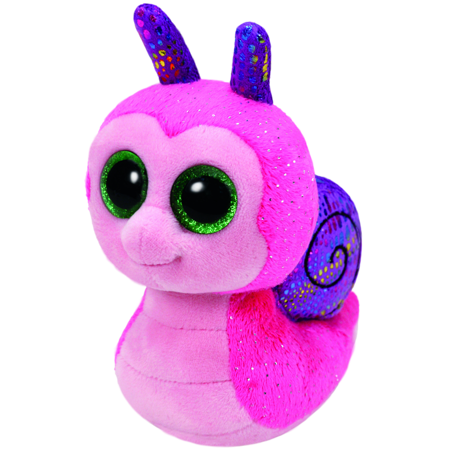 Beanie Boos Regular Plush Scoot The Pink Snail