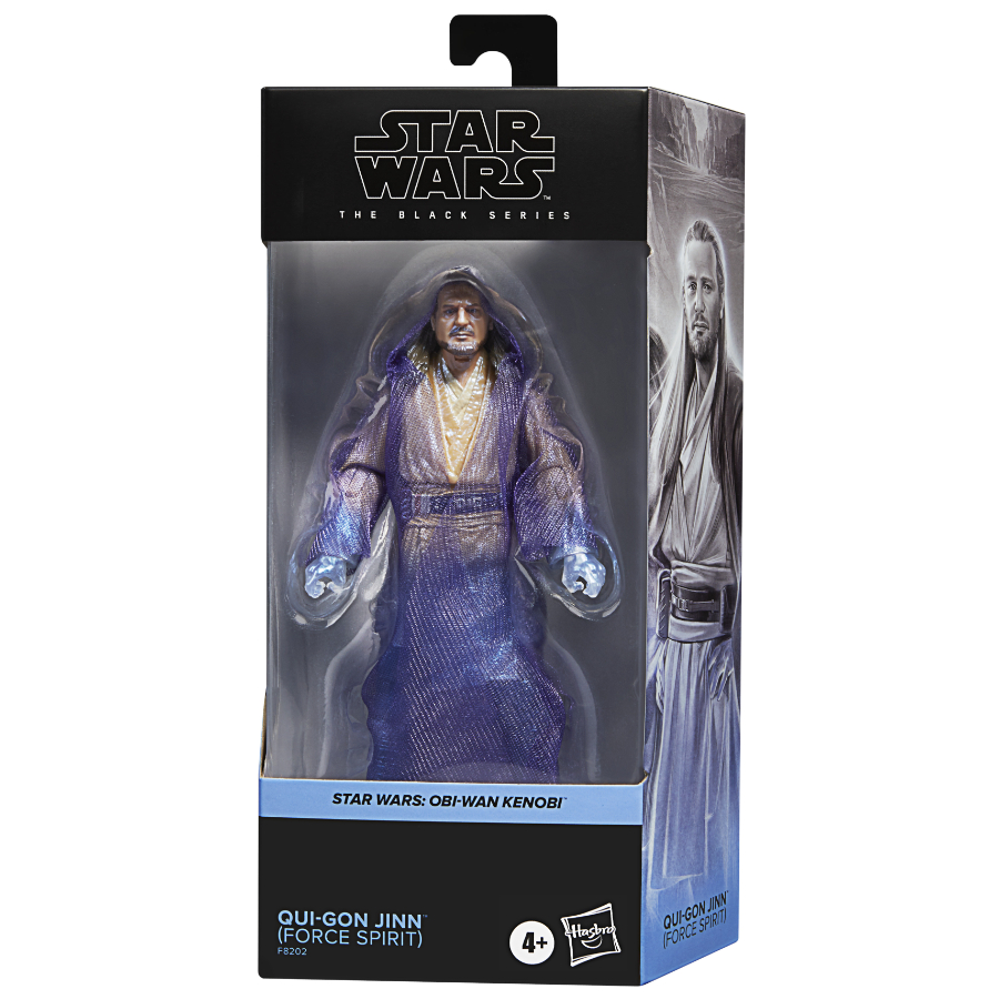 Star Wars The Black Series Figure Qui Gon Jinn Force Spirit
