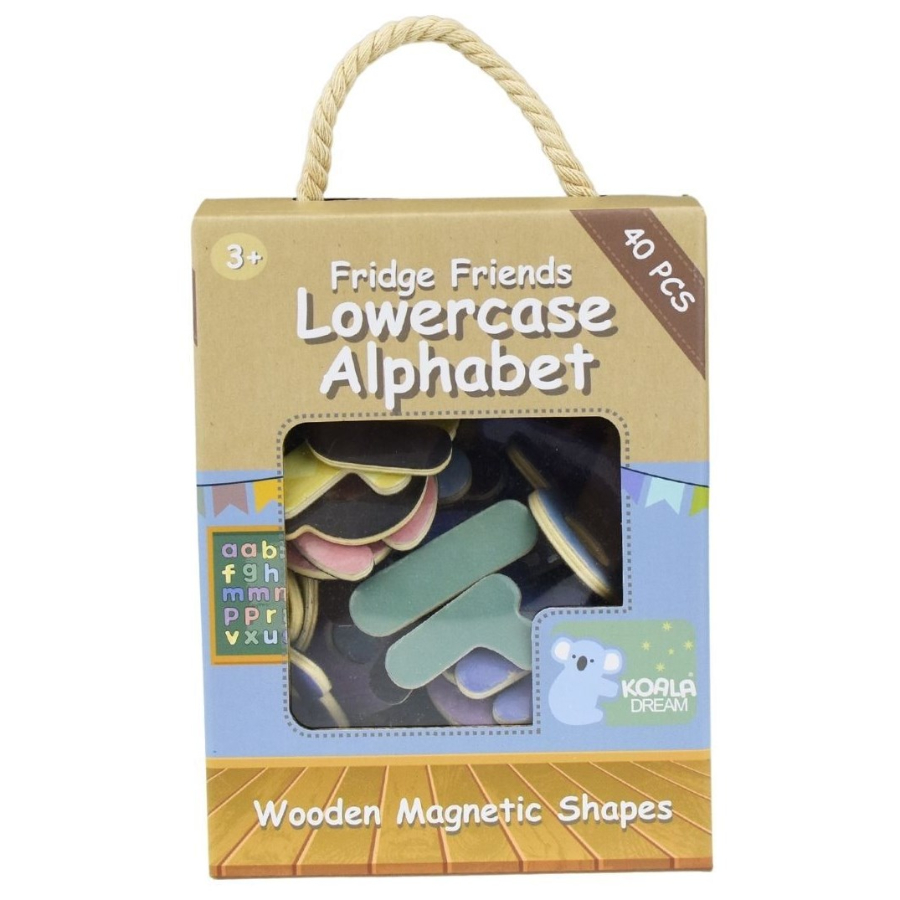 Fridge Friends Magnetic Letters Lowercase 40 Pack