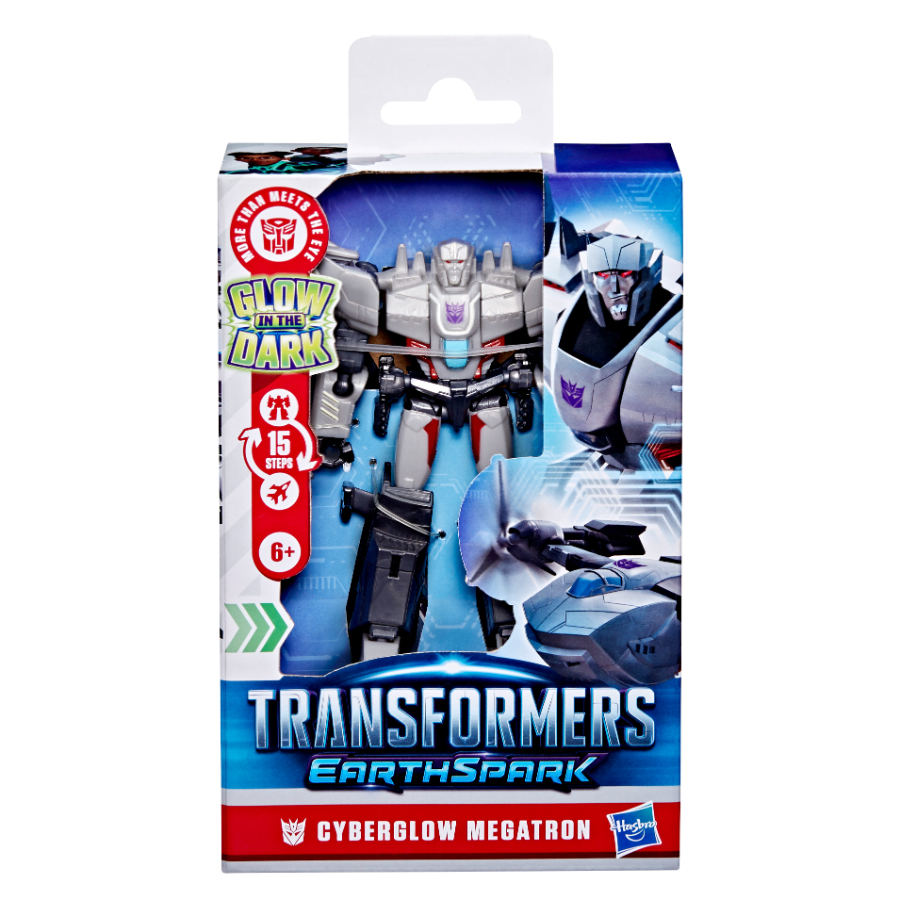 Transformers EarthSpark Deluxe Cyberglow Megatron