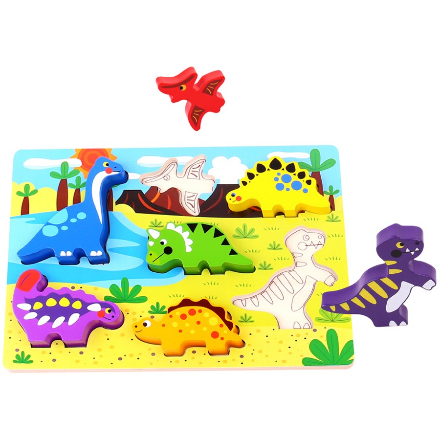 Chunky Puzzle Dinosaur