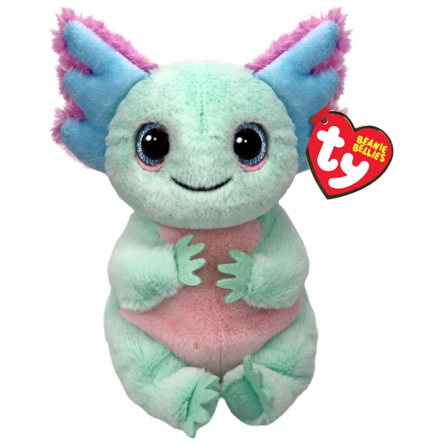 Ty Beanie Boos Regular Plush Alex Axolotl Pastel