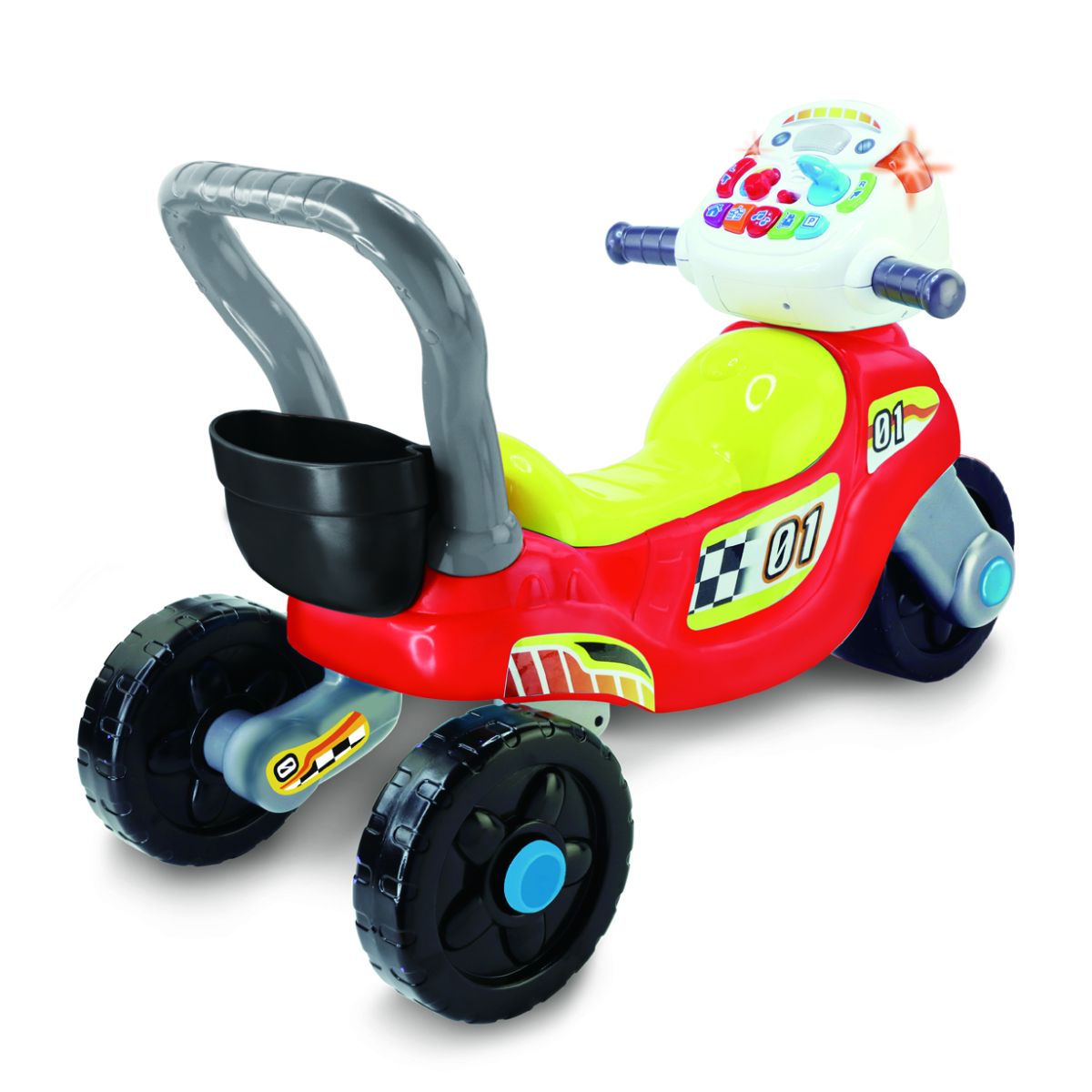 VTech 3 In 1 Ride With Me Motorbike Toys Casey