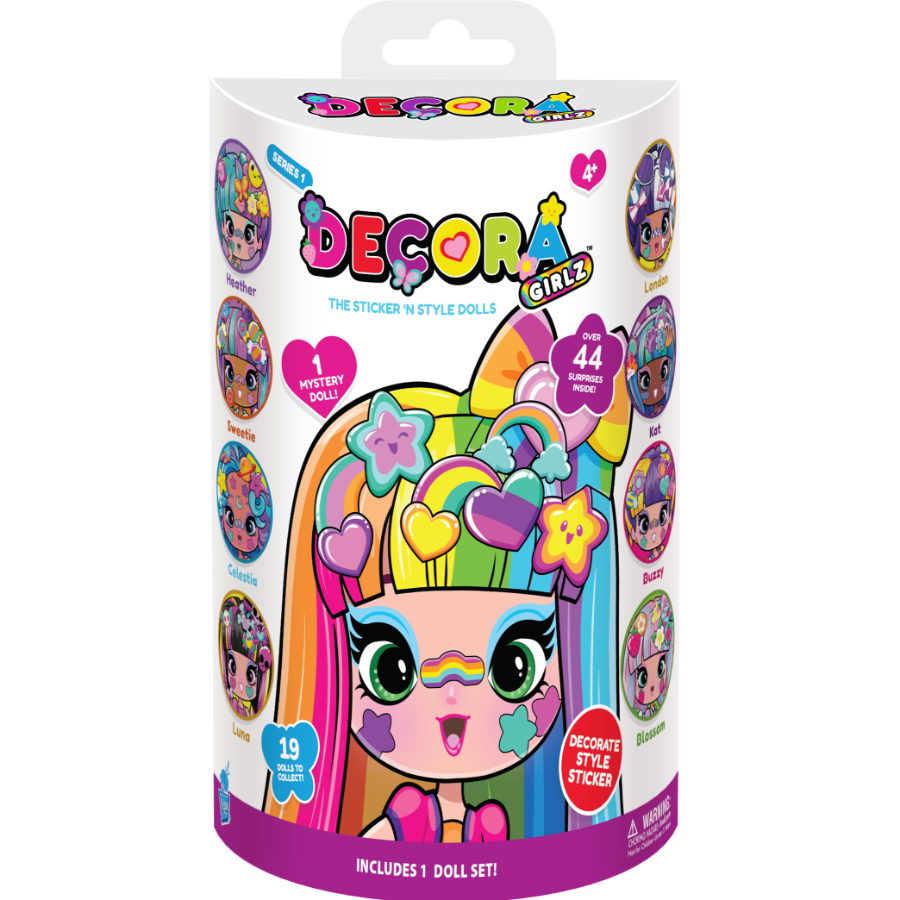 Decora Girlz 5 Inch Fashion Doll Surprise Assorted