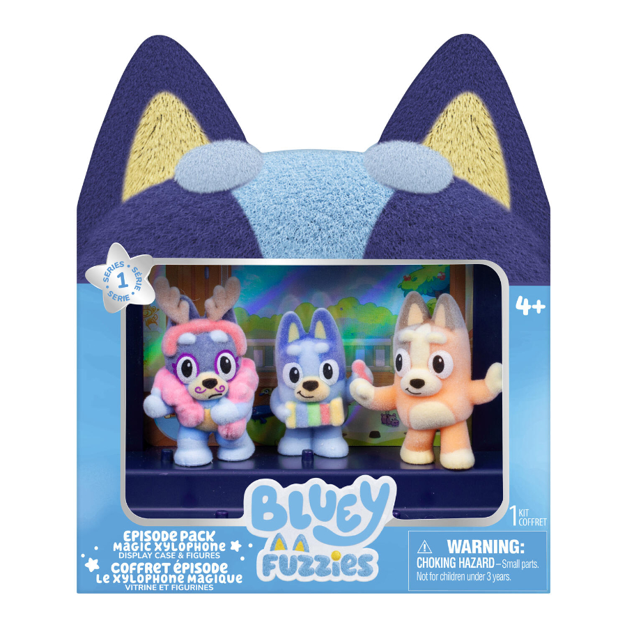 Bluey Fuzzies Series 1 Wave 1 Episode Pack Assorted