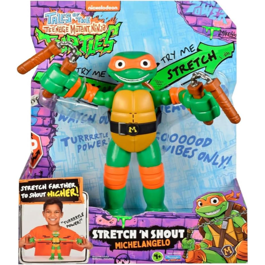 Teenage Mutant Ninja Turtles Mutations Stretch N Shout Michelangelo