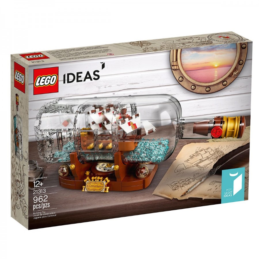 LEGO Ideas Ship in a Bottle