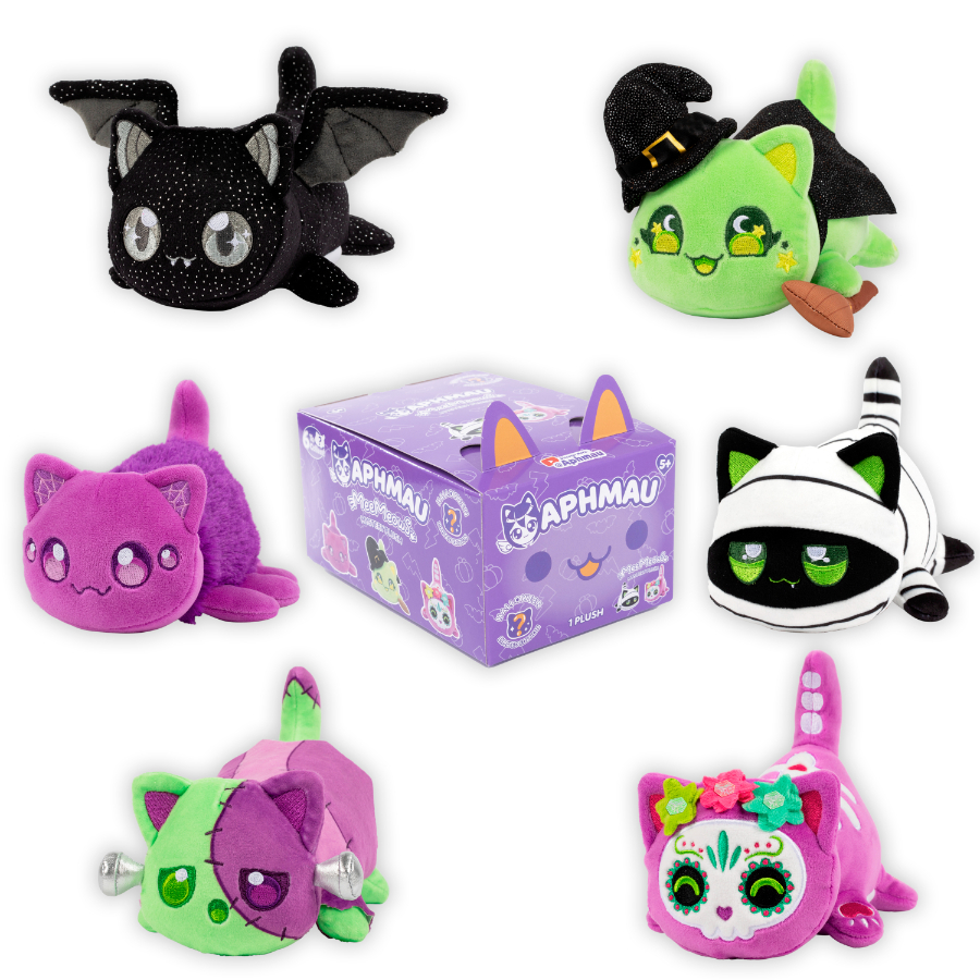 Aphmau Mystery MeeMeows Surprise Plush Halloween Assorted