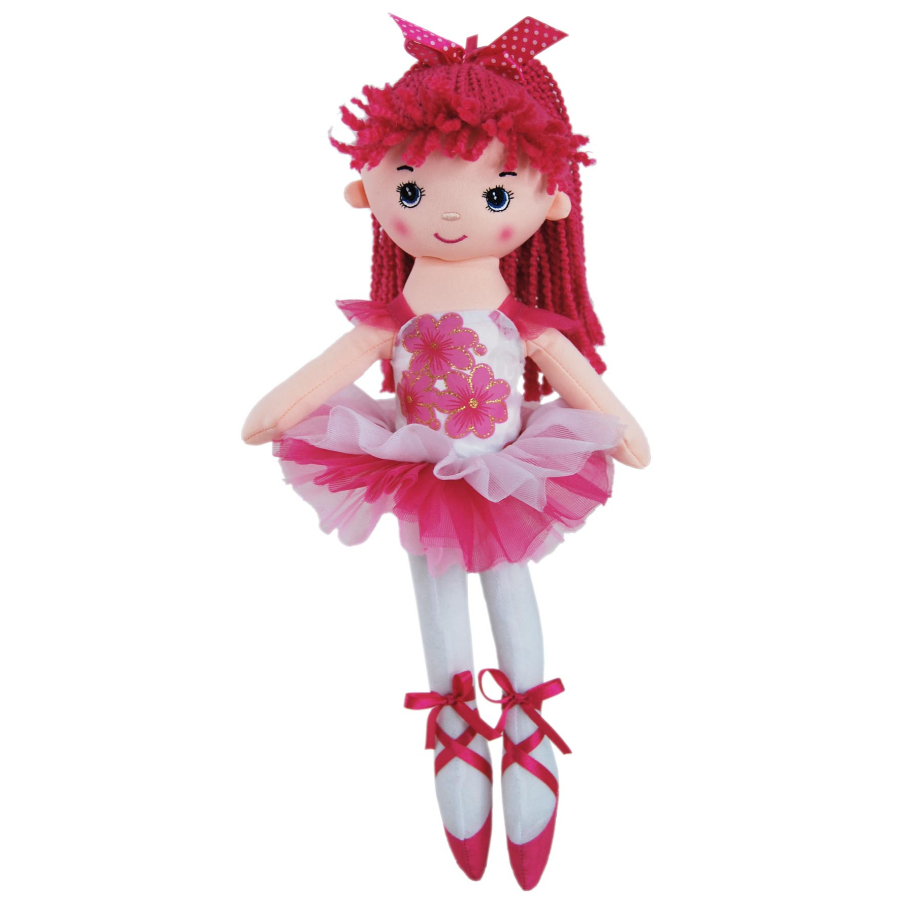 Ballerina Ragdoll Charlotte Hot Pink 35cm
