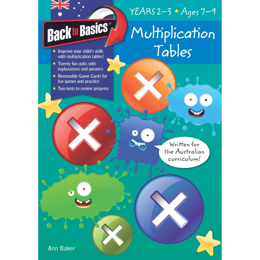 Back to Basics Multiplication Tables Book 1 Years 2–3 | Toy Brands A-K ...